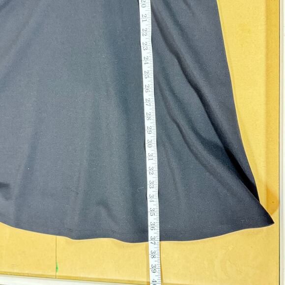 Maggy London Illusion Mini Dress black Fit and Flare  Rockabilly Size 10 Formal - Picture 15 of 15